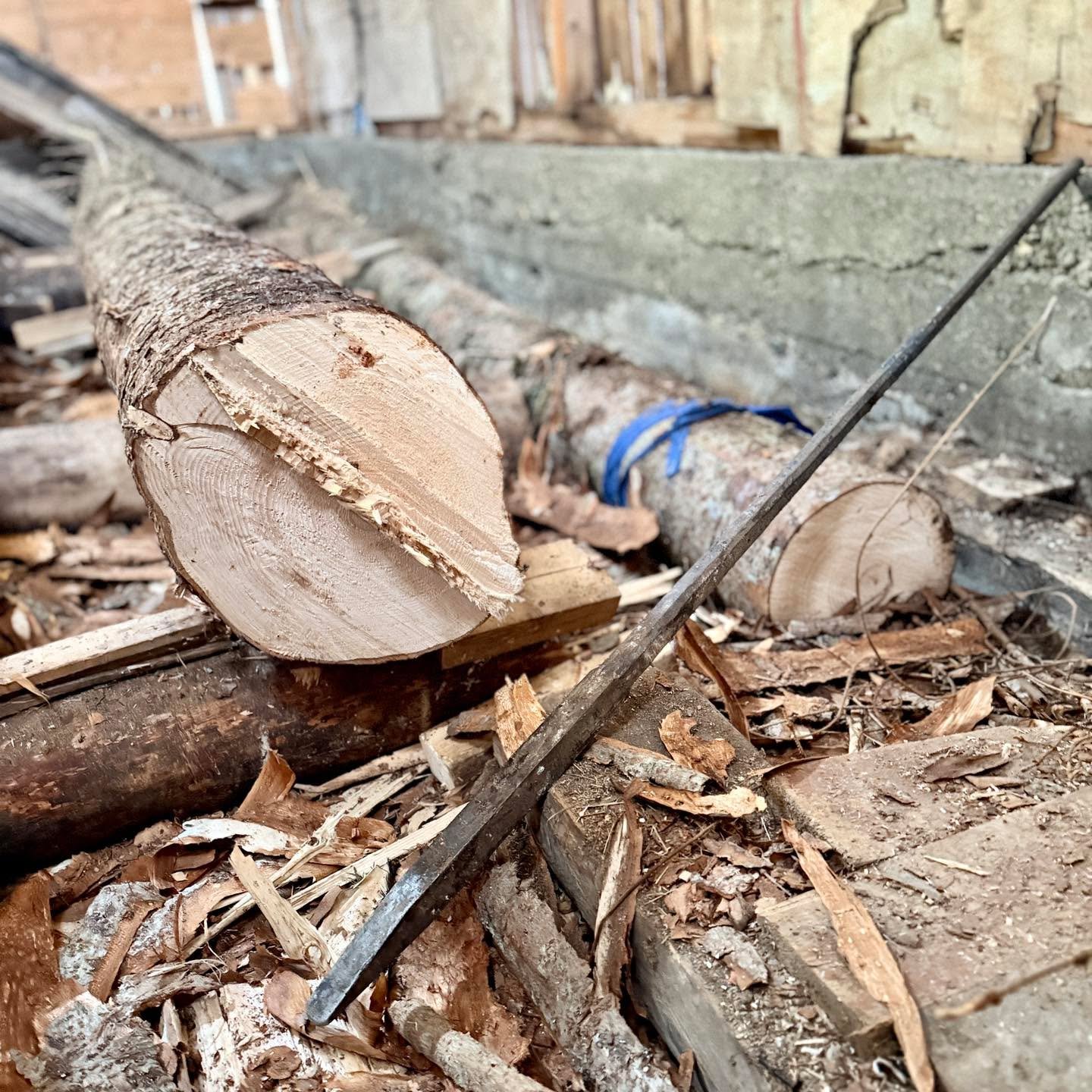 STRONGMAN? Nei nei, STRONGWOMAN 😁💪🏻 Ka gj&oslash;r man for &aring; flytte p&aring; en t&oslash;mmerstokk som e langt st&oslash;rre enn s&aelig; sj&oslash;l &ndash; og man e knappe 157 cm p&aring; str&oslash;mpelesten?

Jo, man finn fram spettet, s