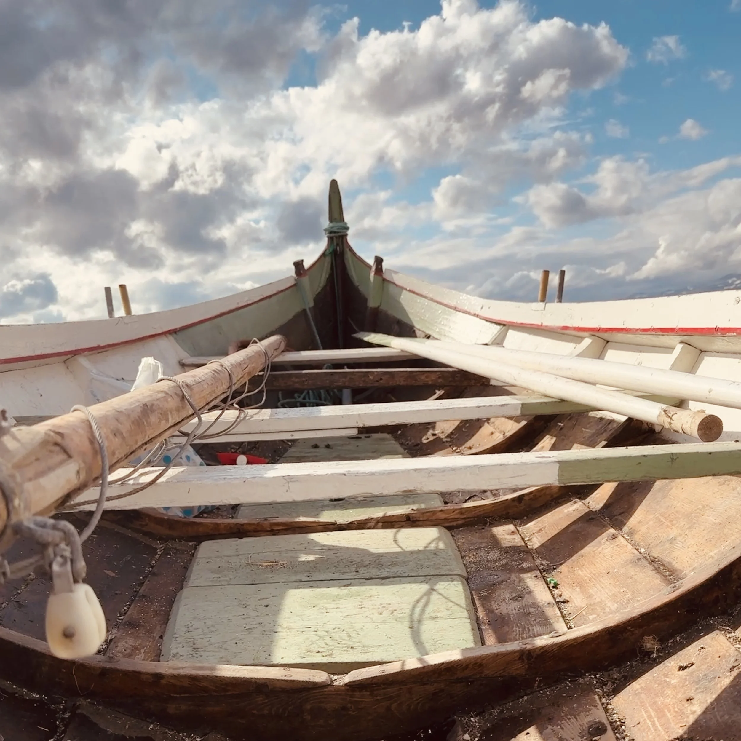 Båt fembøring Solhaug gård