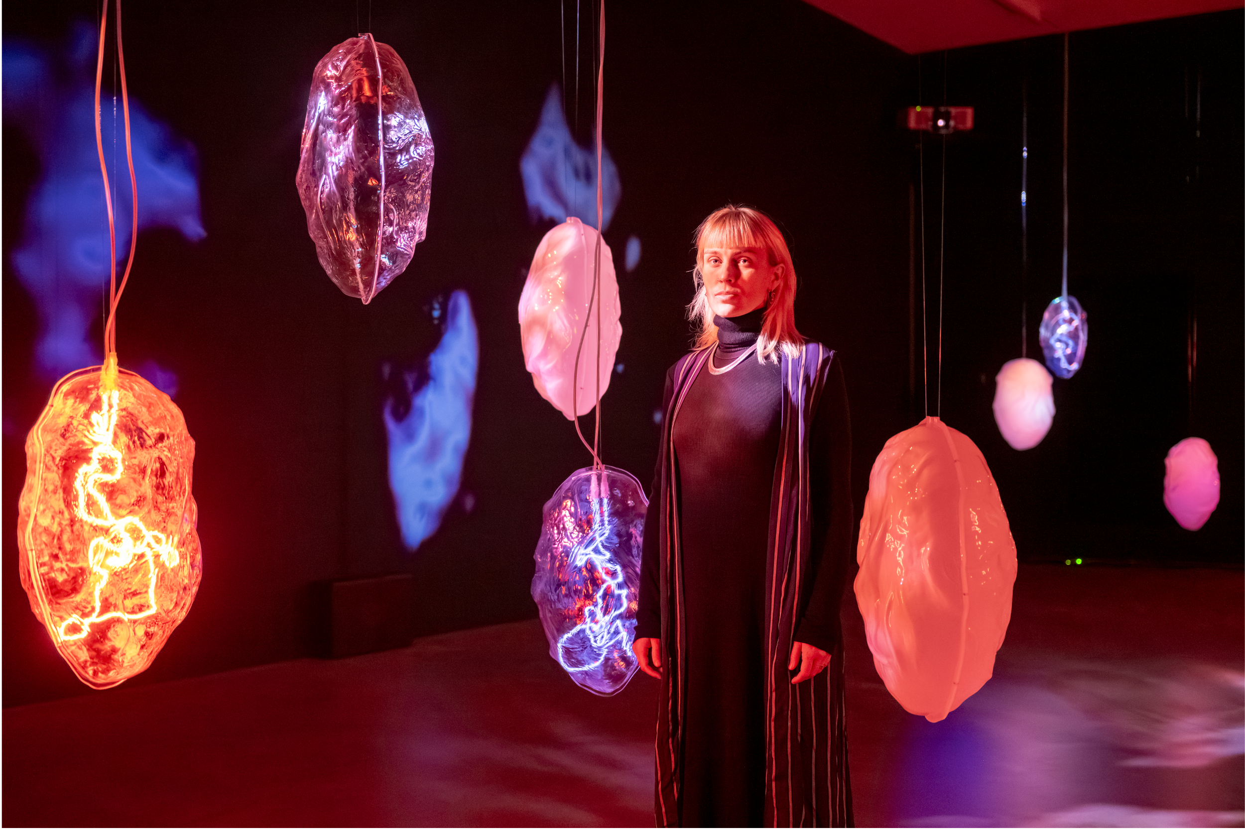 Victoria Holdt Installation Simmering Shields Interview Orlando Press by Hannah Halbheer