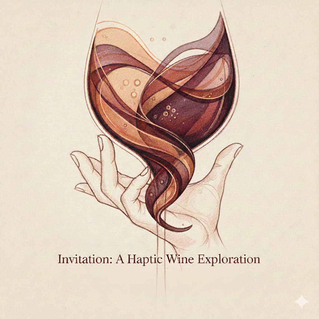 IMMERSION SENSORIELLE DU VIN - EXPLORATION HAPTIQUE PRIVÉE