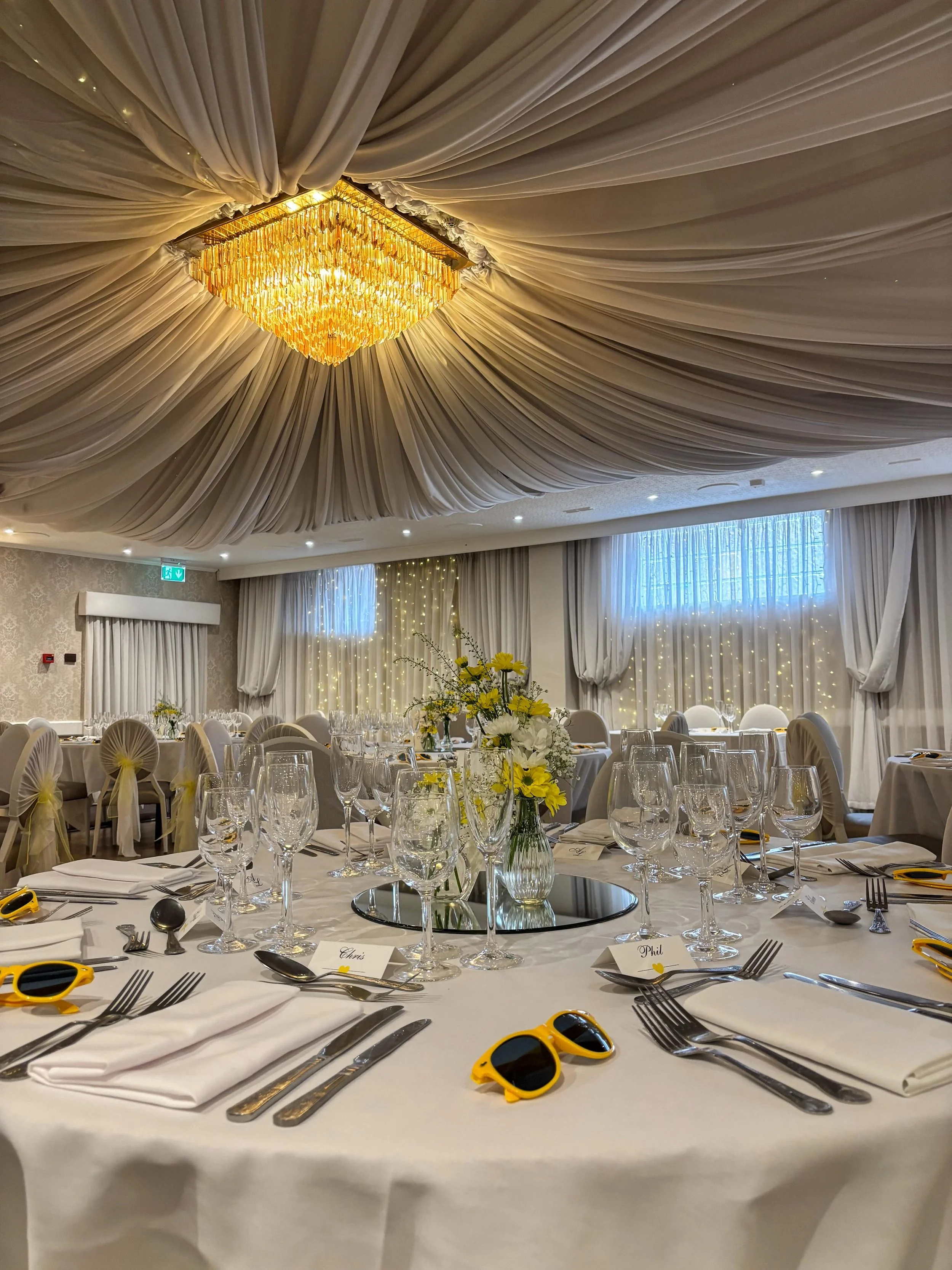 Congratulations to Mr and Mrs Norris who held their wedding breakfast and evening reception with us yesterday in our Georgian Suite 💛