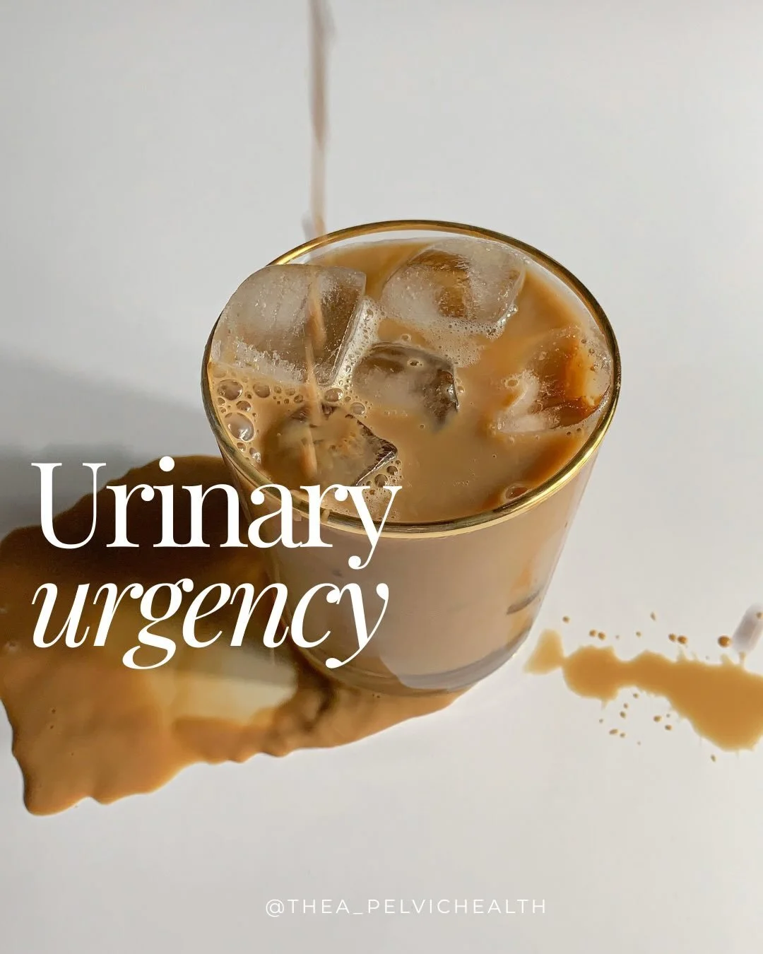 Urinary urgency ⚡️

A strong &amp; sudden desire to pass urine, that&rsquo;s difficult to control. It may be associated with the leakage of urine on the way to the toilet.

Urgency may be caused by overactivity of the bladder muscle, a small or &ldqu