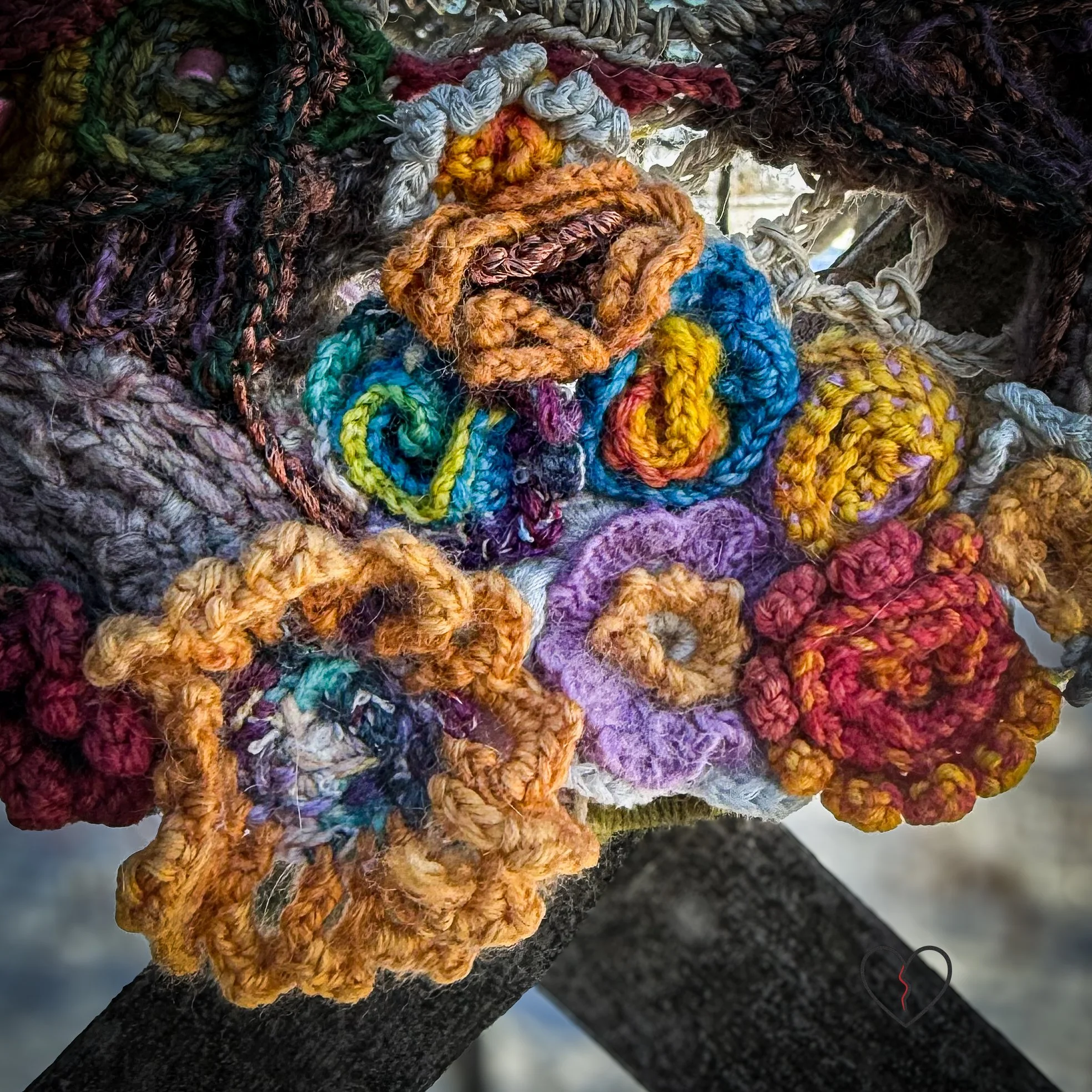 Sol Cycle Spring floral fiber texture close-up