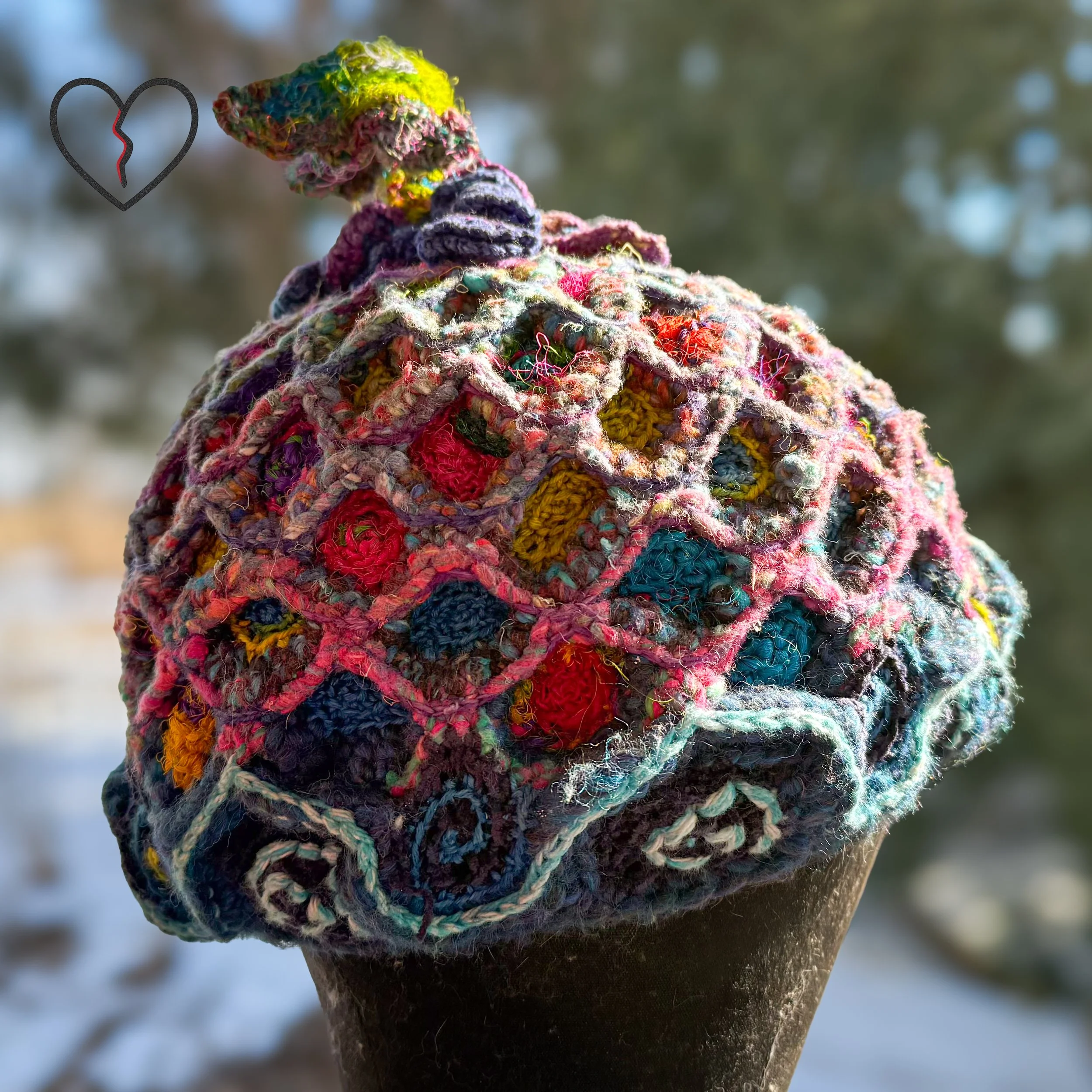 Rear angle highlighting lattice architecture and dimensional structure