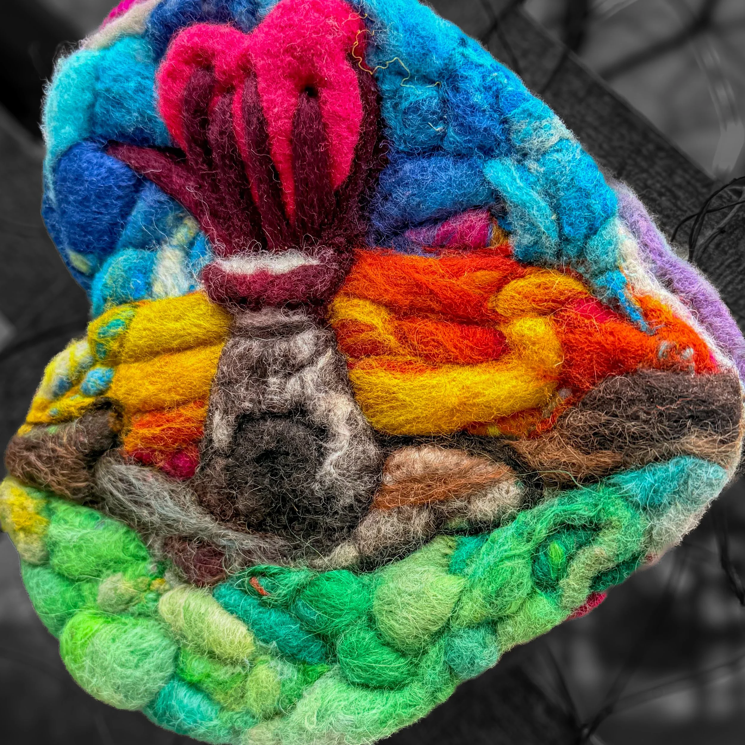 Inherited Ruin - Needle-Felted - 2025