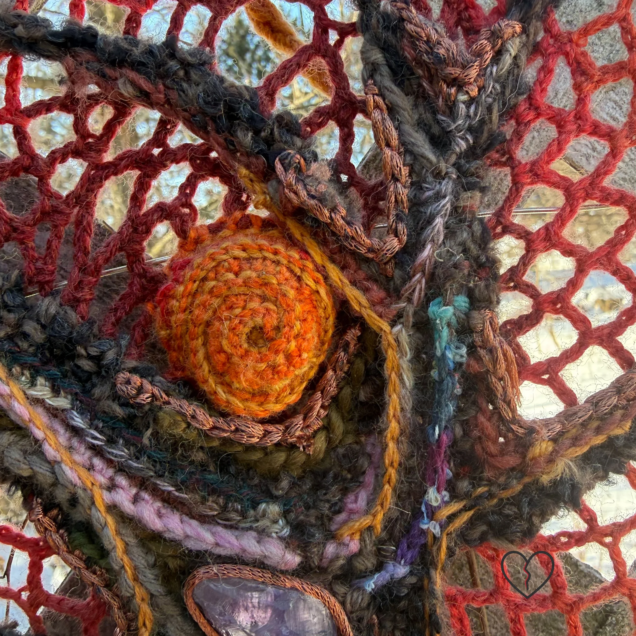 Sol Cycle Autumn sun symbolism detail