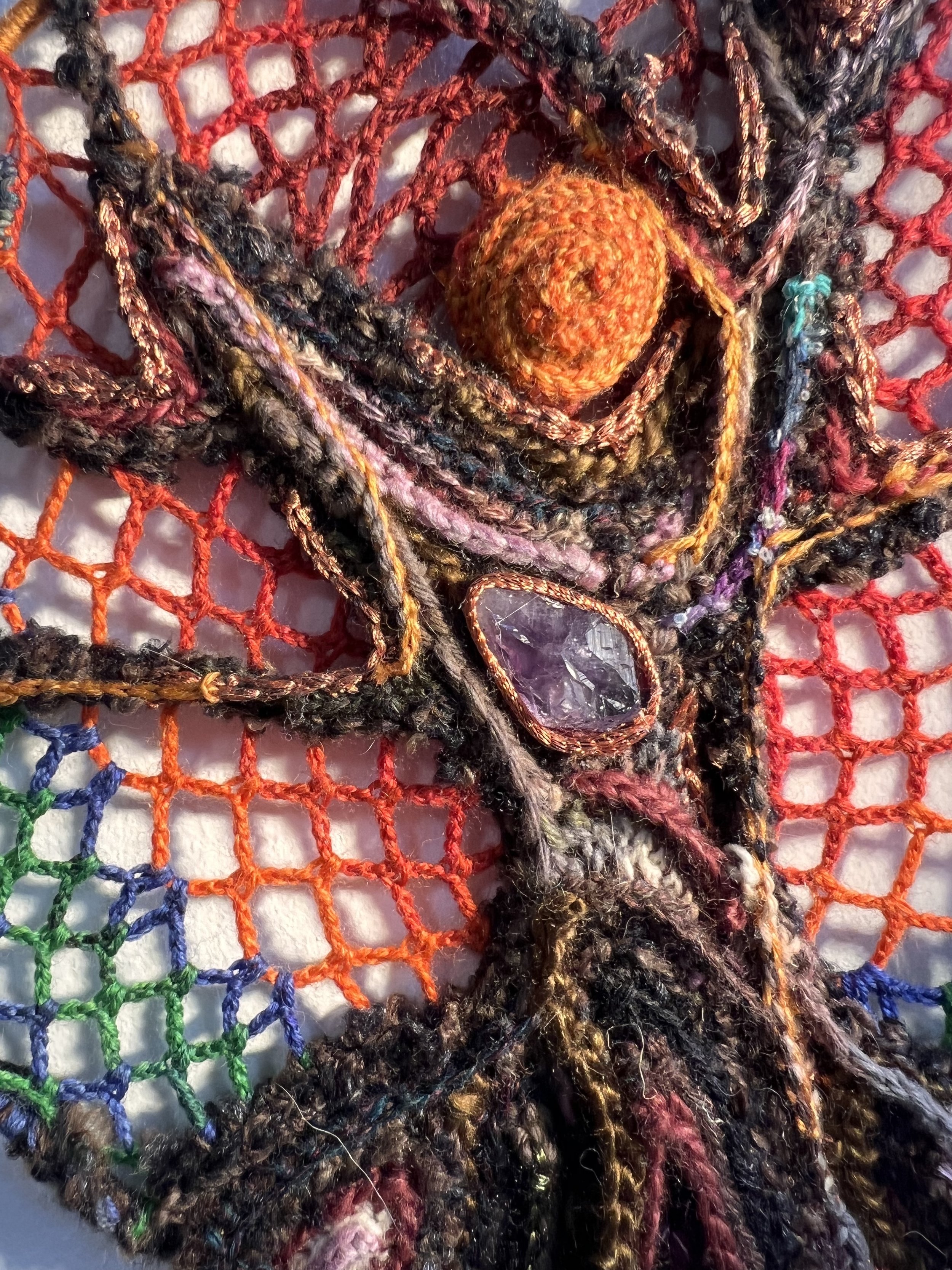 Sol Cycle Autumn sun symbolism detail