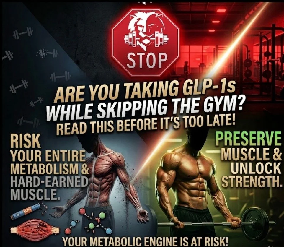 GLP-1s are here to stay. But if you think we have a chronic health crisis now? Just wait. 🛑

Right now, millions of people are celebrating rapid weight loss without realizing the hidden tax they are paying.

If you are using a GLP-1 medication (like