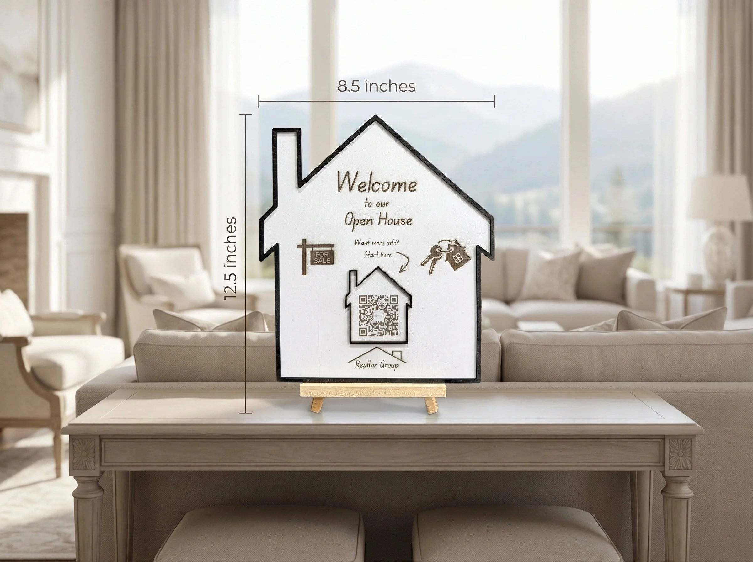 Agent Connect Open House Sign