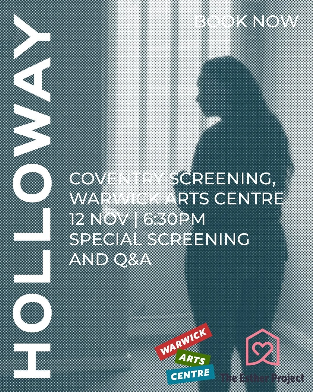 Don&rsquo;t miss the special Coventry screening of HOLLOWAY + Panel Discussion at the @warwickarts 
12 November, 6:30pm! 

After the film, stay for a live panel discussion with @the_estherproject_wow founding Director @liannekirkman1 @thomas.b.mcneil