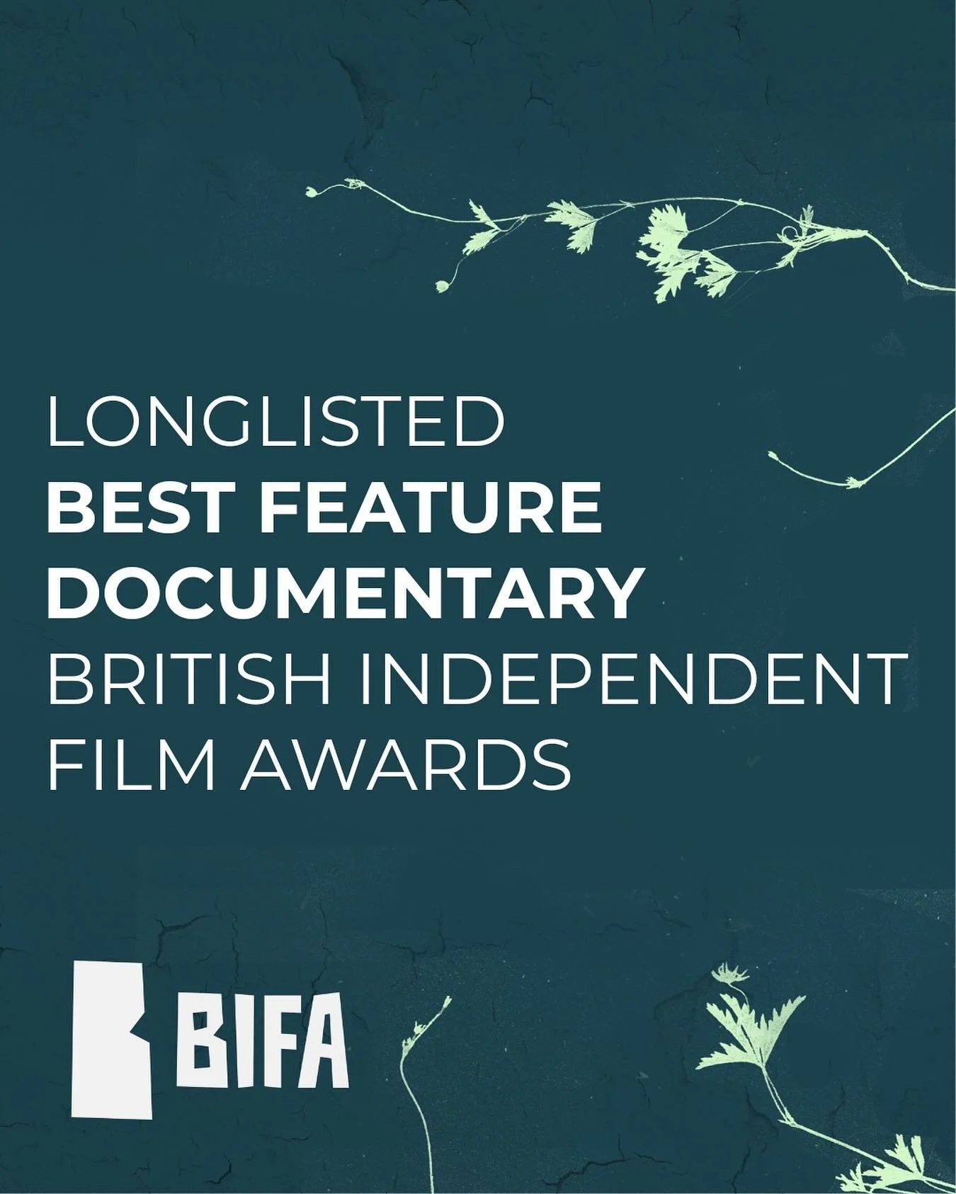 Holloway had also been longlisted for Best Feature Documentary at the @bifa_film British Independent Film Awards ! Incredible to see our small but mighty film being recognised by the industry in this way. 

A testament to the incredible army of peopl