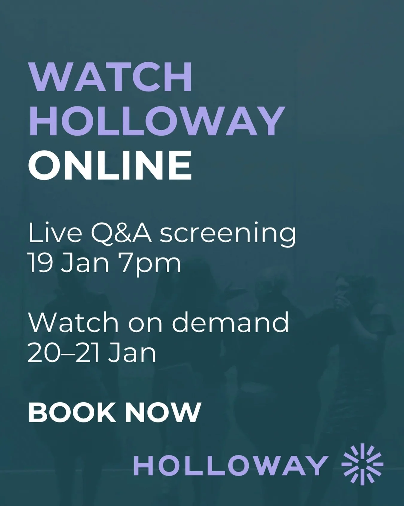 In late 2024, HOLLOWAY premiered at the BFI London Film Festival, where it won the Audience Award for Best Documentary.

It went on to screen in competition at Hot Docs in Canada, was listed as one of the festival&rsquo;s Top 20 Audience Favourites, 
