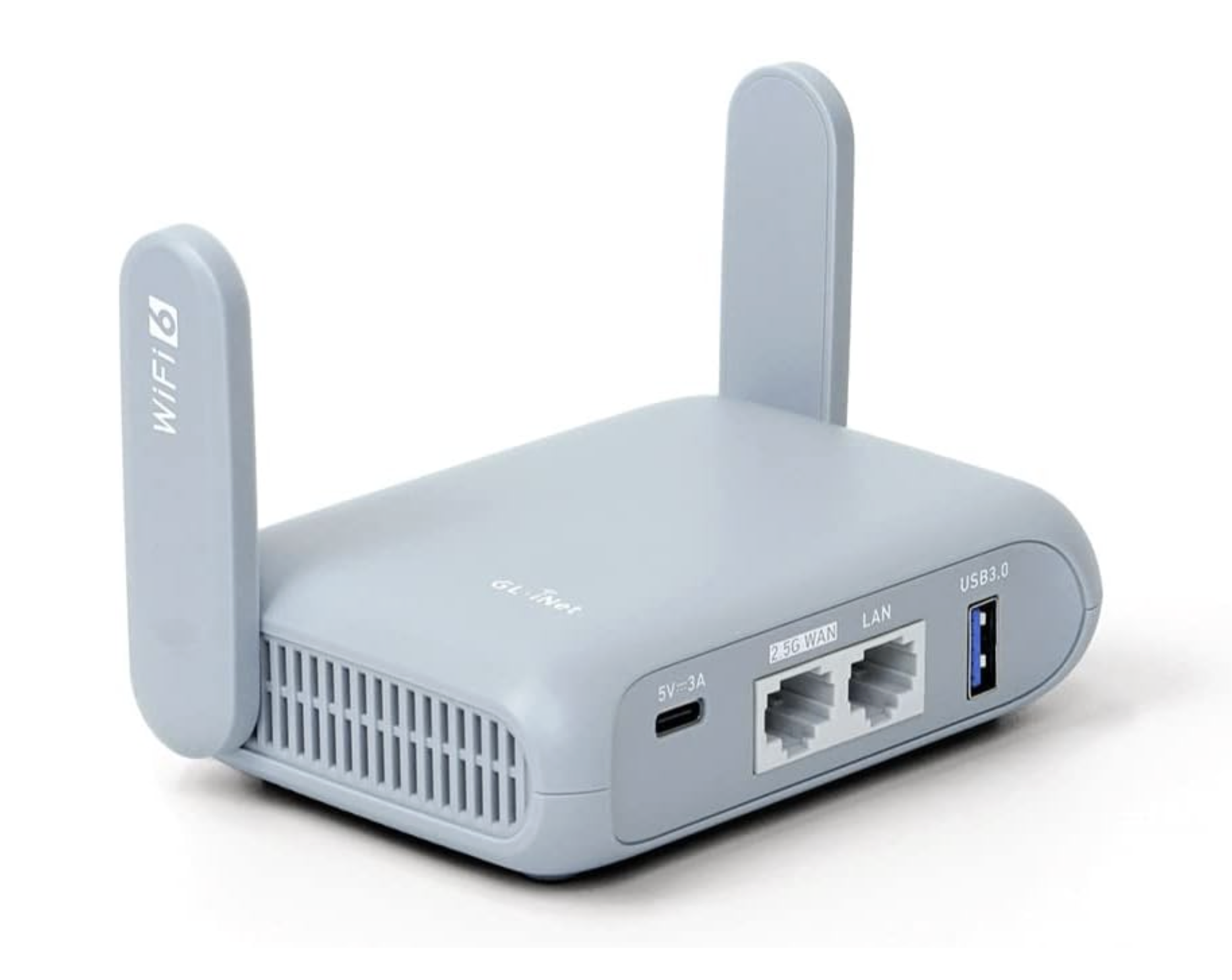 GL.iNet GL-MT3000 (Beryl AX) Portable Travel Router, Pocket Wi-Fi 6 Wireless 2.5G Router