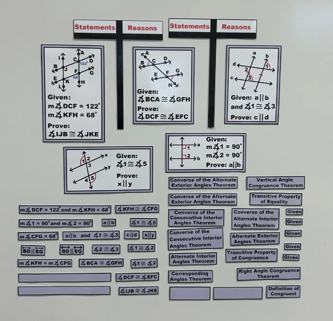 Proofs about Parallel Lines and Transversals - Module MG3