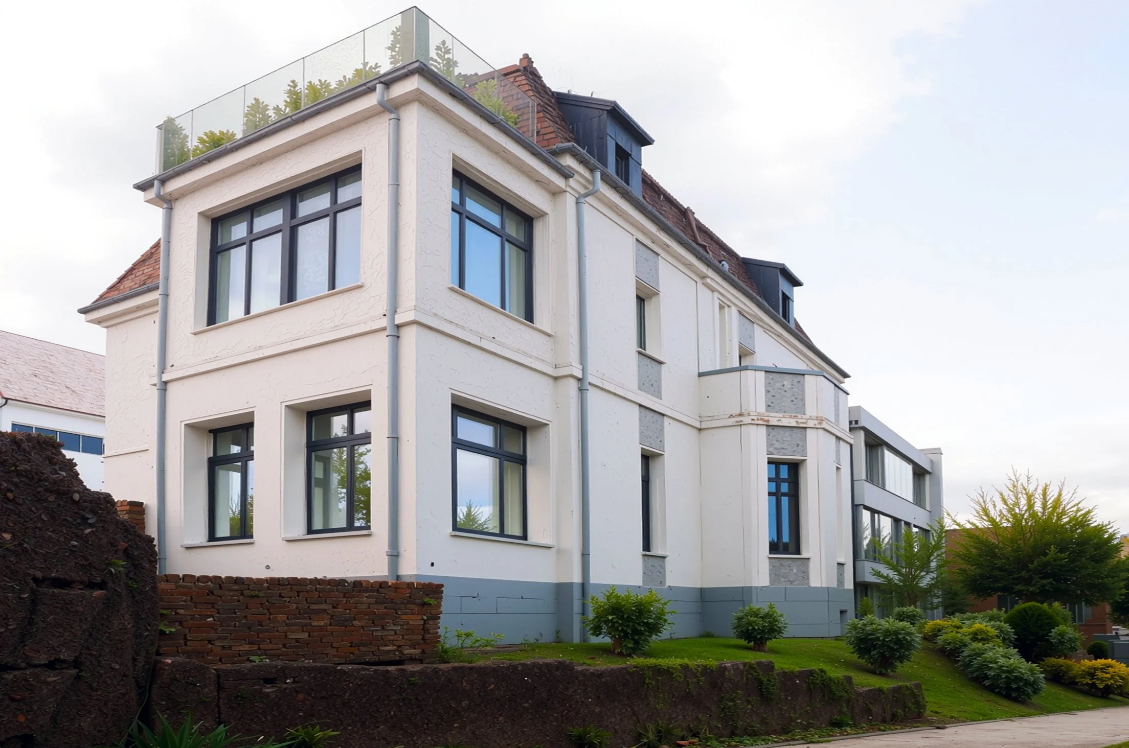 Außenansicht des Praxisgebäudes für Psychotherapie in Hattingen-Blankenstein.