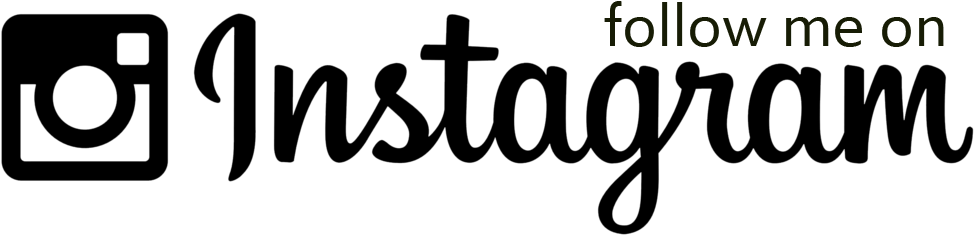 Text on a black background reading "follow me on" with social media icons for Facebook, Twitter, Instagram, and TikTok.