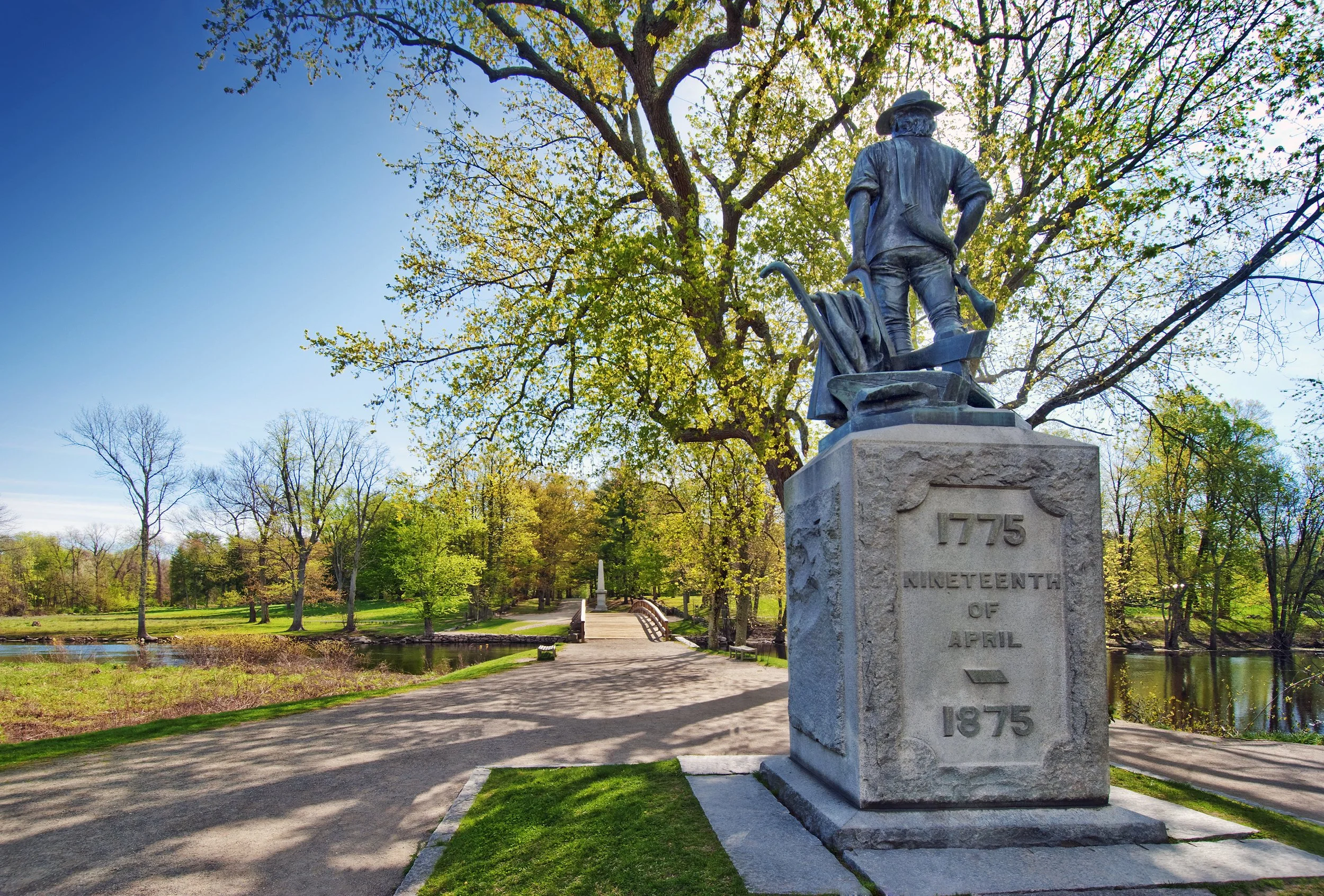 Statue at Old North Bridge Concord