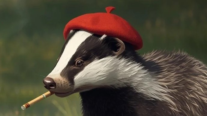French Badgers are Real