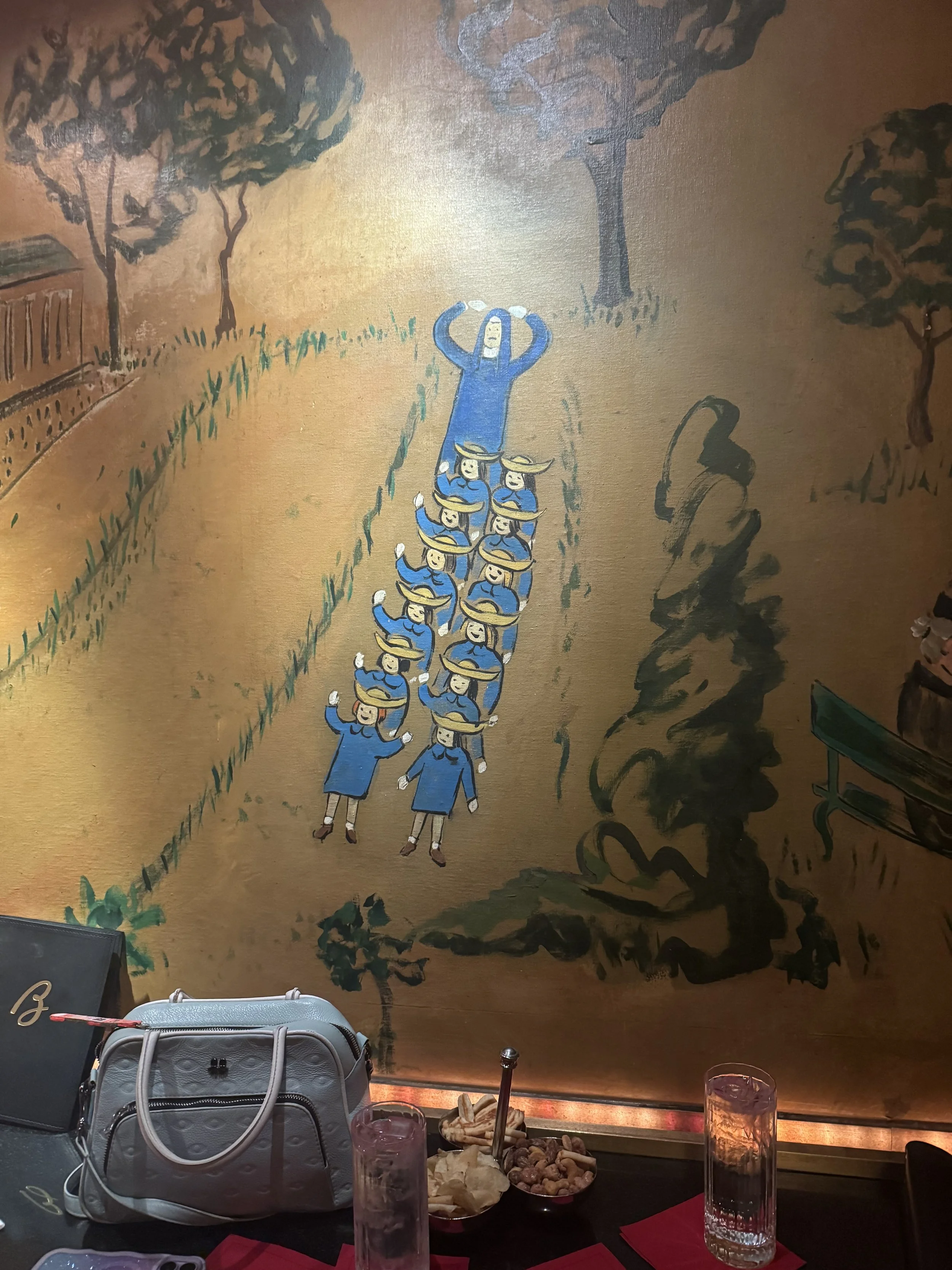 Bemelmans murals including Madeline.