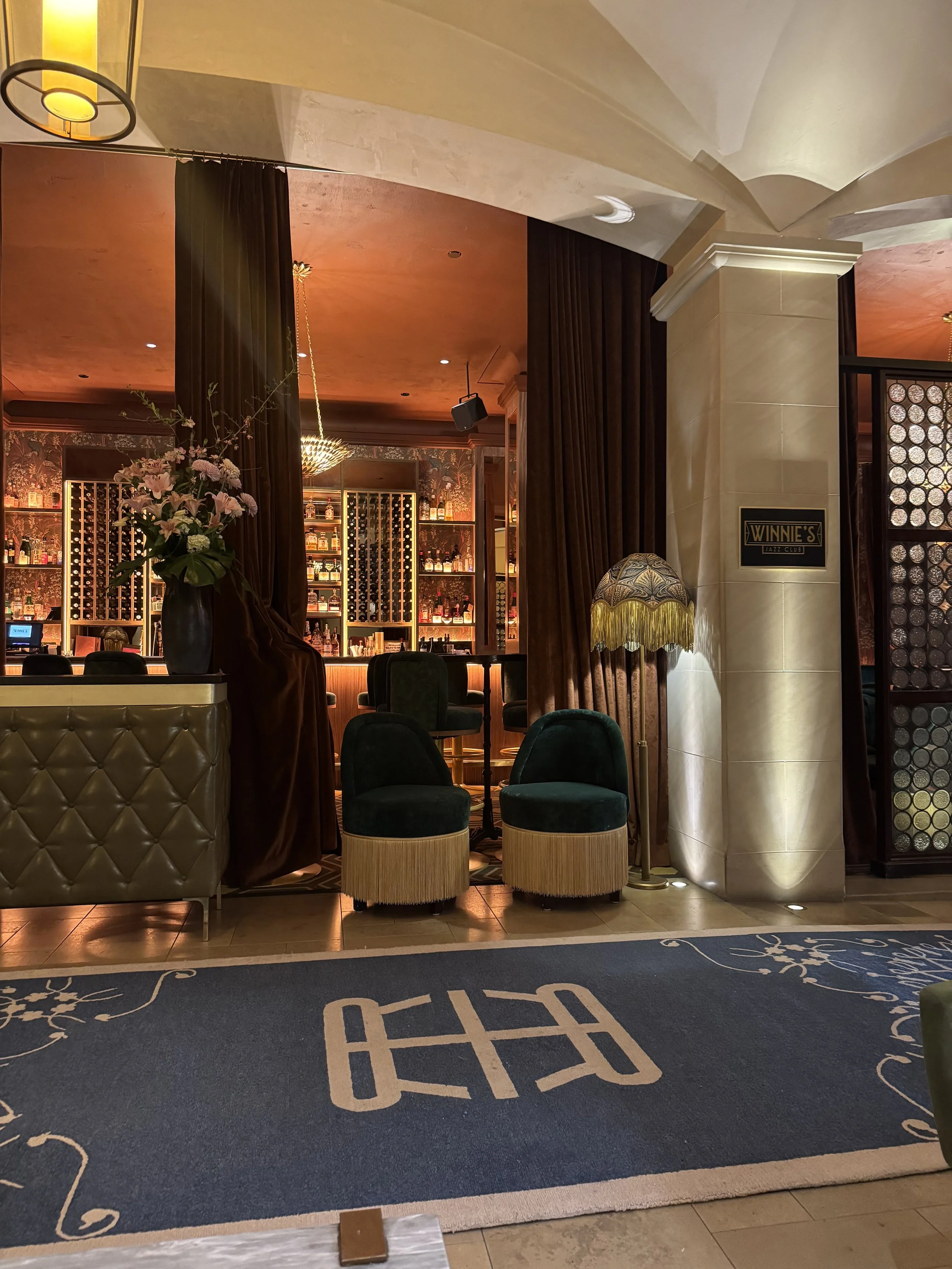 Our lobby hotel is a speakeasy with live Jazz every night we were there.