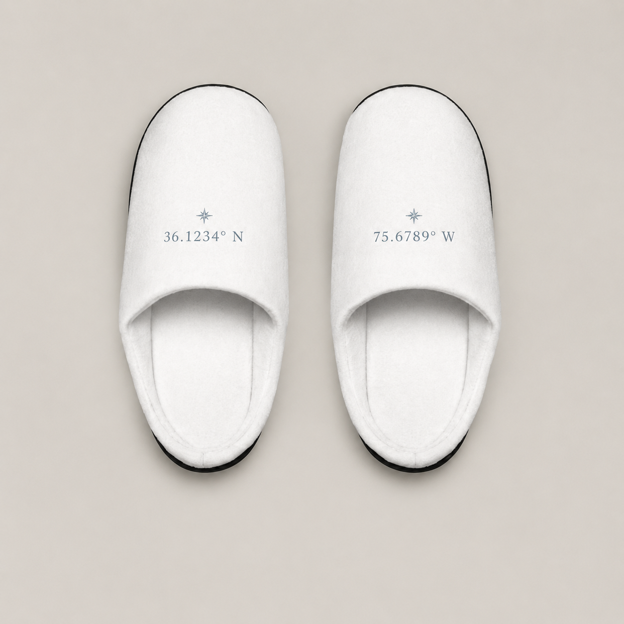 Custom Guest Slippers