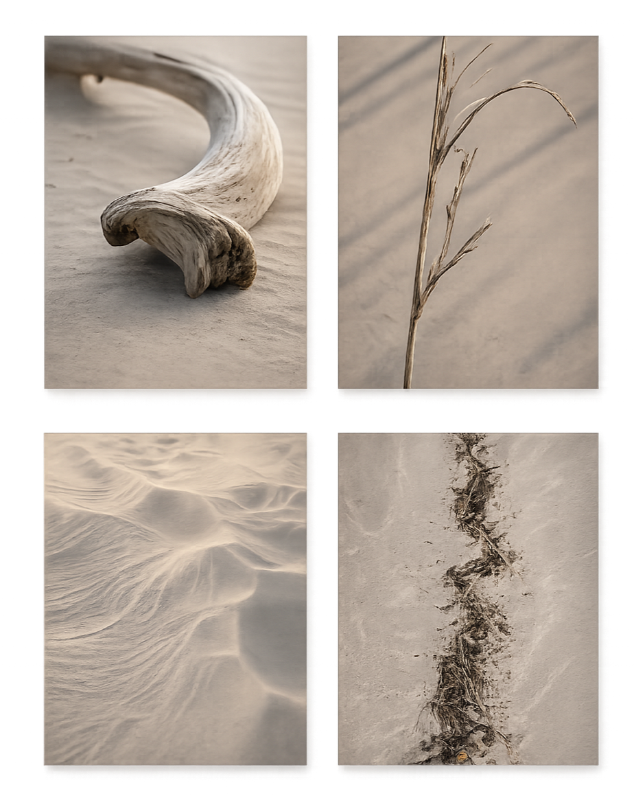 Driftline | 4 Piece Acrylic Art Set