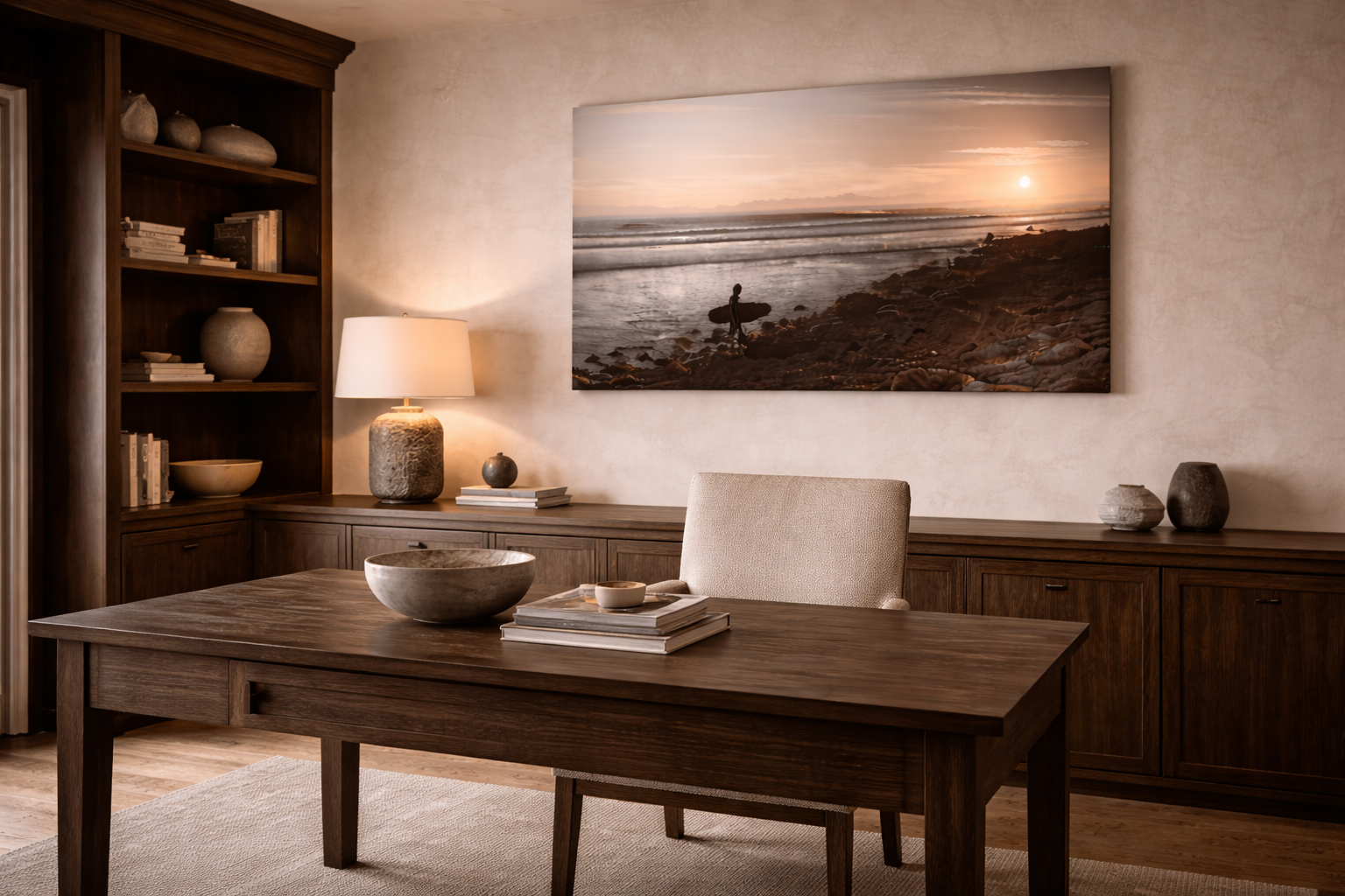 lowtide-surfer-sunset-california-coast-modern-ocean-office.png