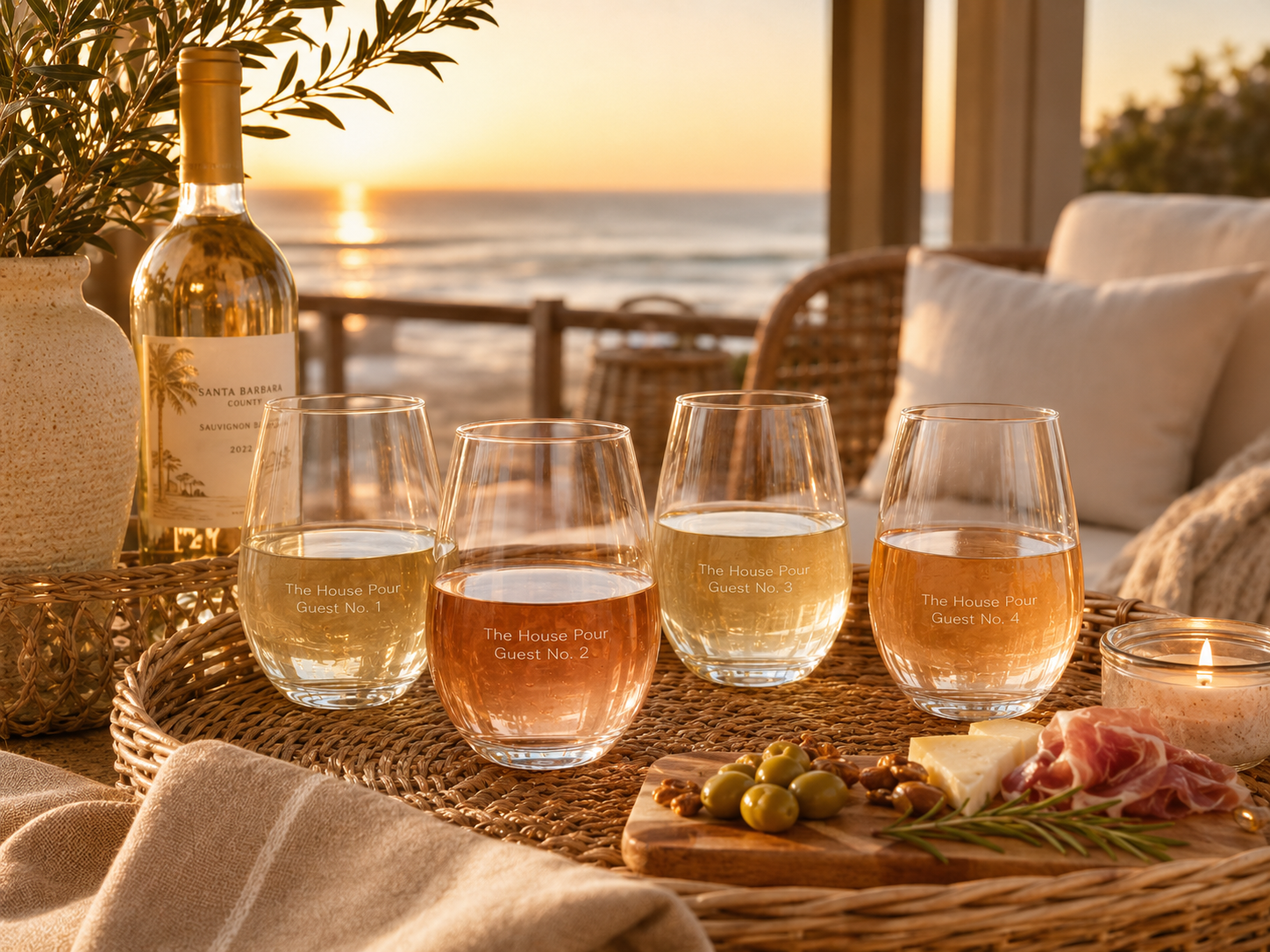 The House Pour | Stemless Set