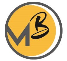 Logo rond jaune et noir - Meubles Bérard
