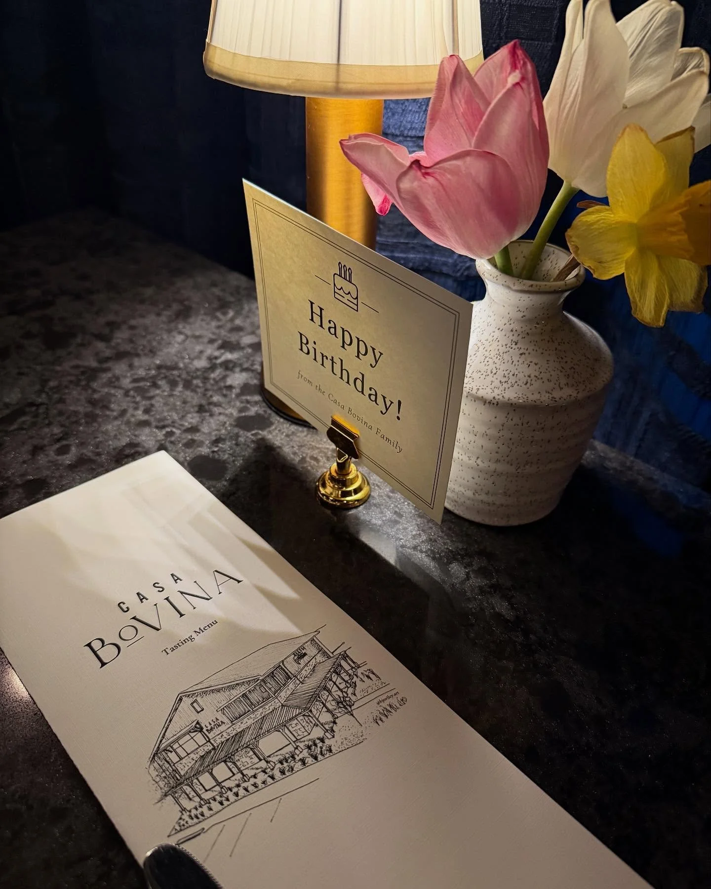 a perfect taurus birthday dinner @casabovina ✨🎂🐮