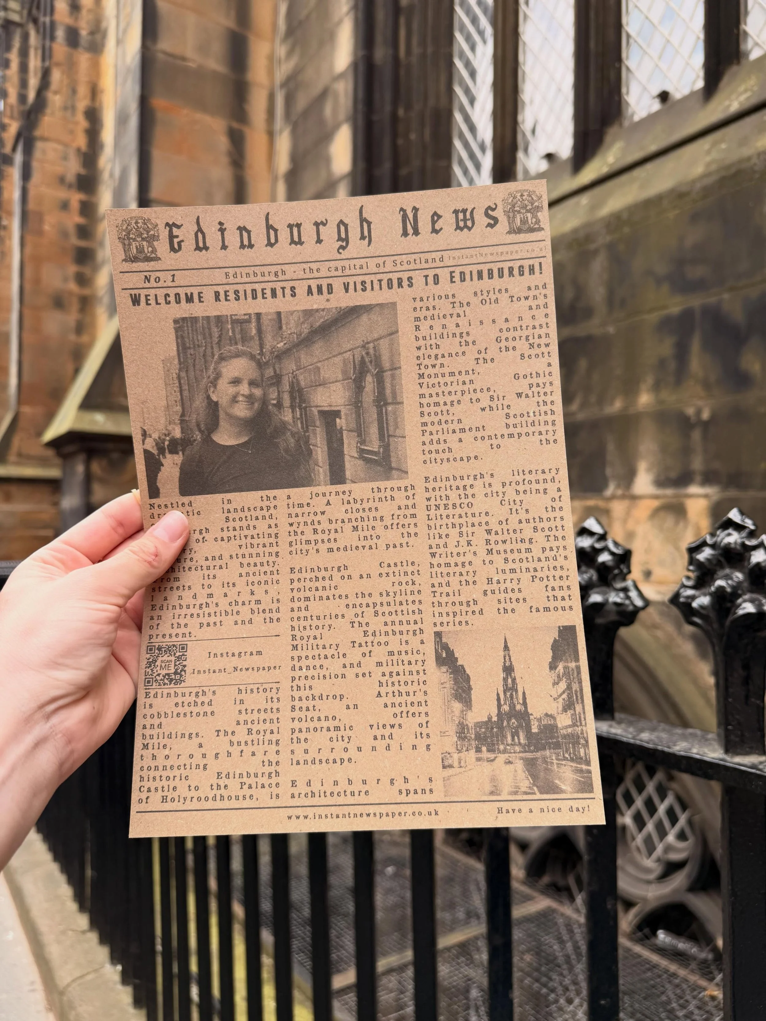 a wee adventure in edinburgh