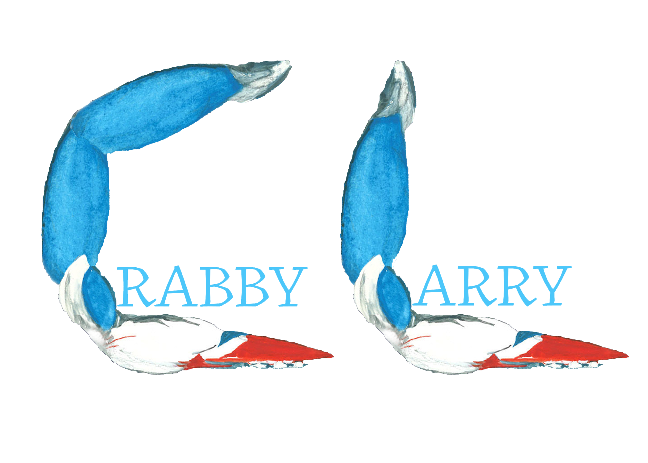 Crabby Larry Claws Blue Lettering.png
