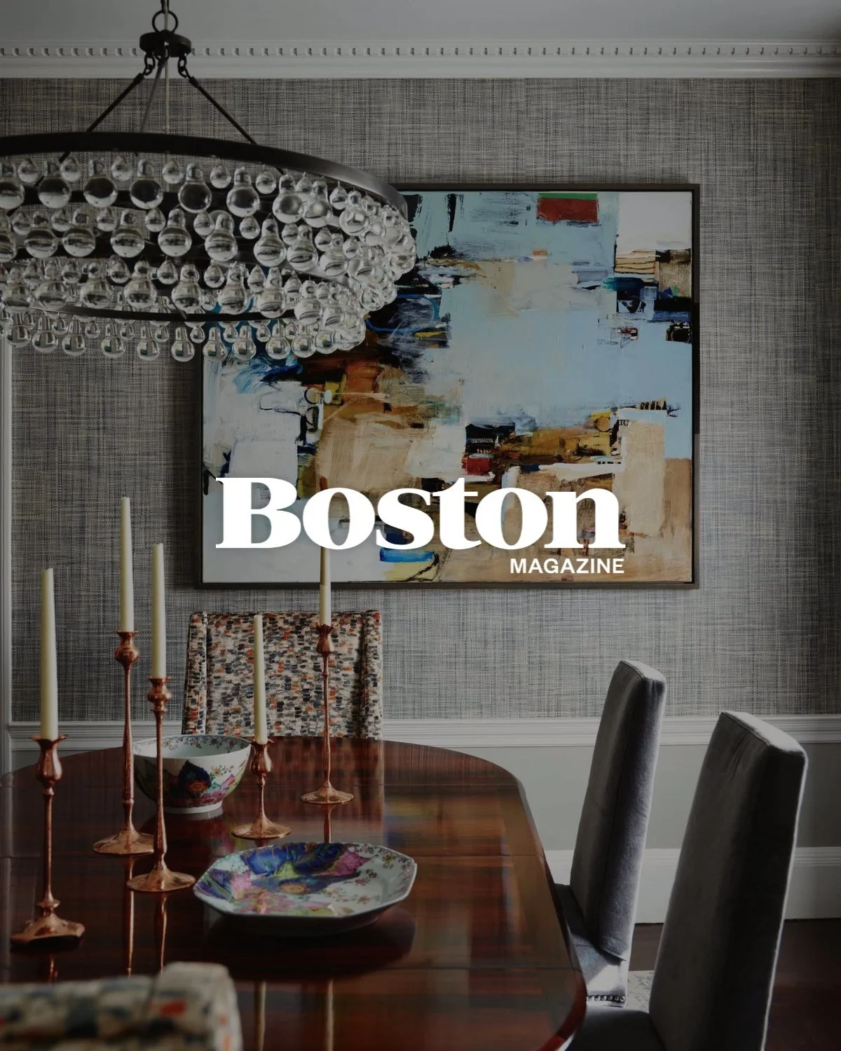 Boston Magazine: Color Comes to a Blank-Slate Brookline Victorian