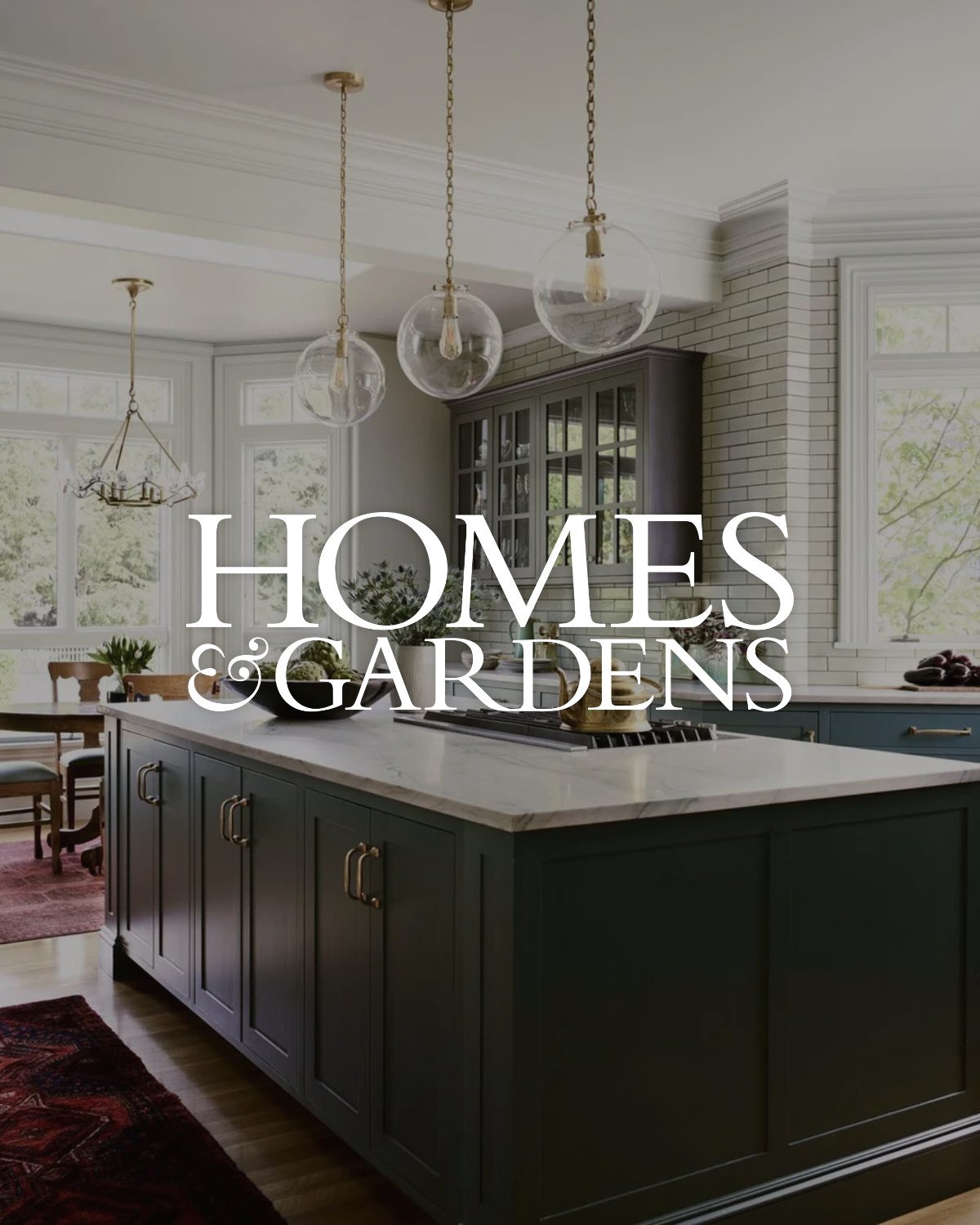 Bold Color Brings a Historic Home to Life in Homes & Gardens