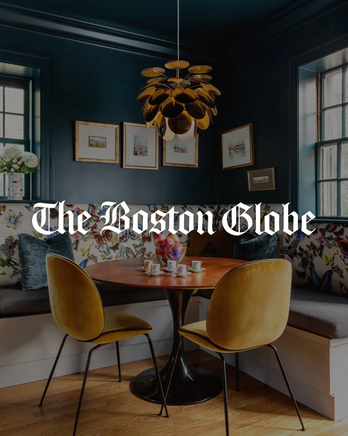 Boston Globe Magazine Cover: A Brookline Kitchen Redesign