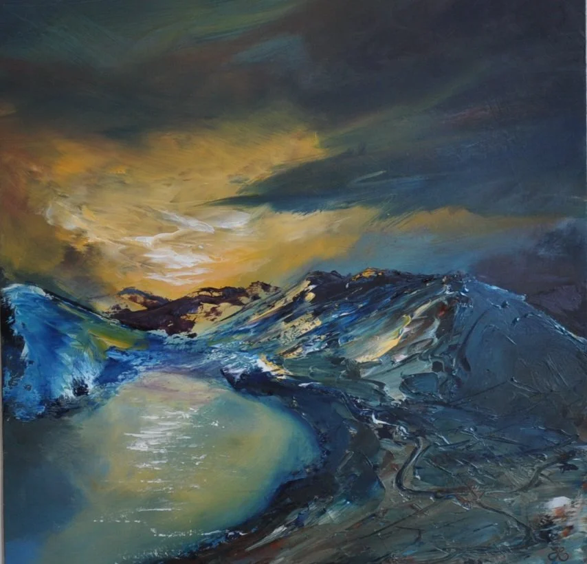  
 Nightfall, Ullswater,    Lake District  
Limited edition of 50  14" x 14"  £135 
 Buy Now 
 