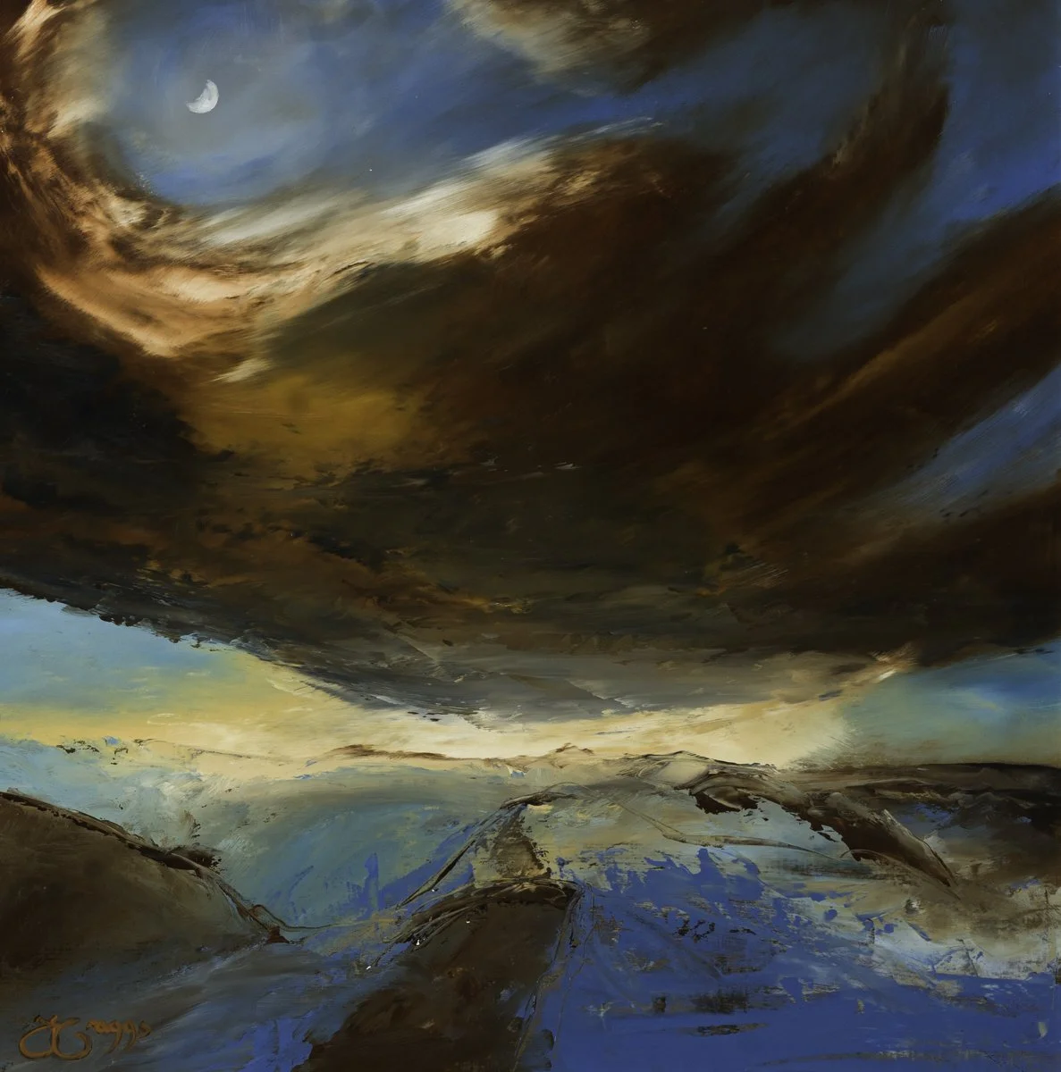  
 Autumn Moon over Hadrian's Wall, Northumberland  
Limited edition of 100  10" x 10"  £110 
 Buy Now 
 