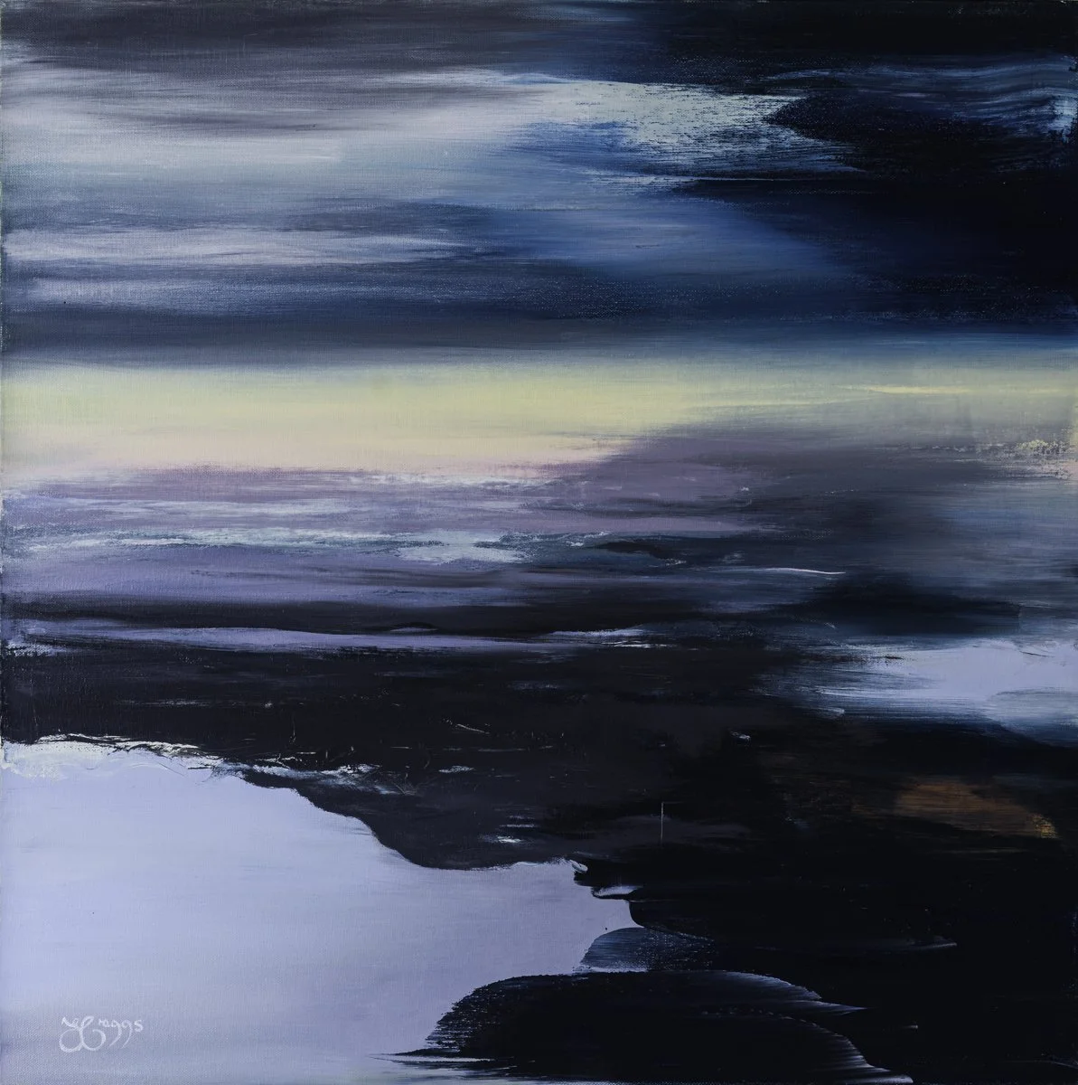  
 First Light   Oil on Canvas 
Image 50cm x 50cm 
Showing at Northern Lights Gallery, Keswick, Cumbria 
£1,800 
 