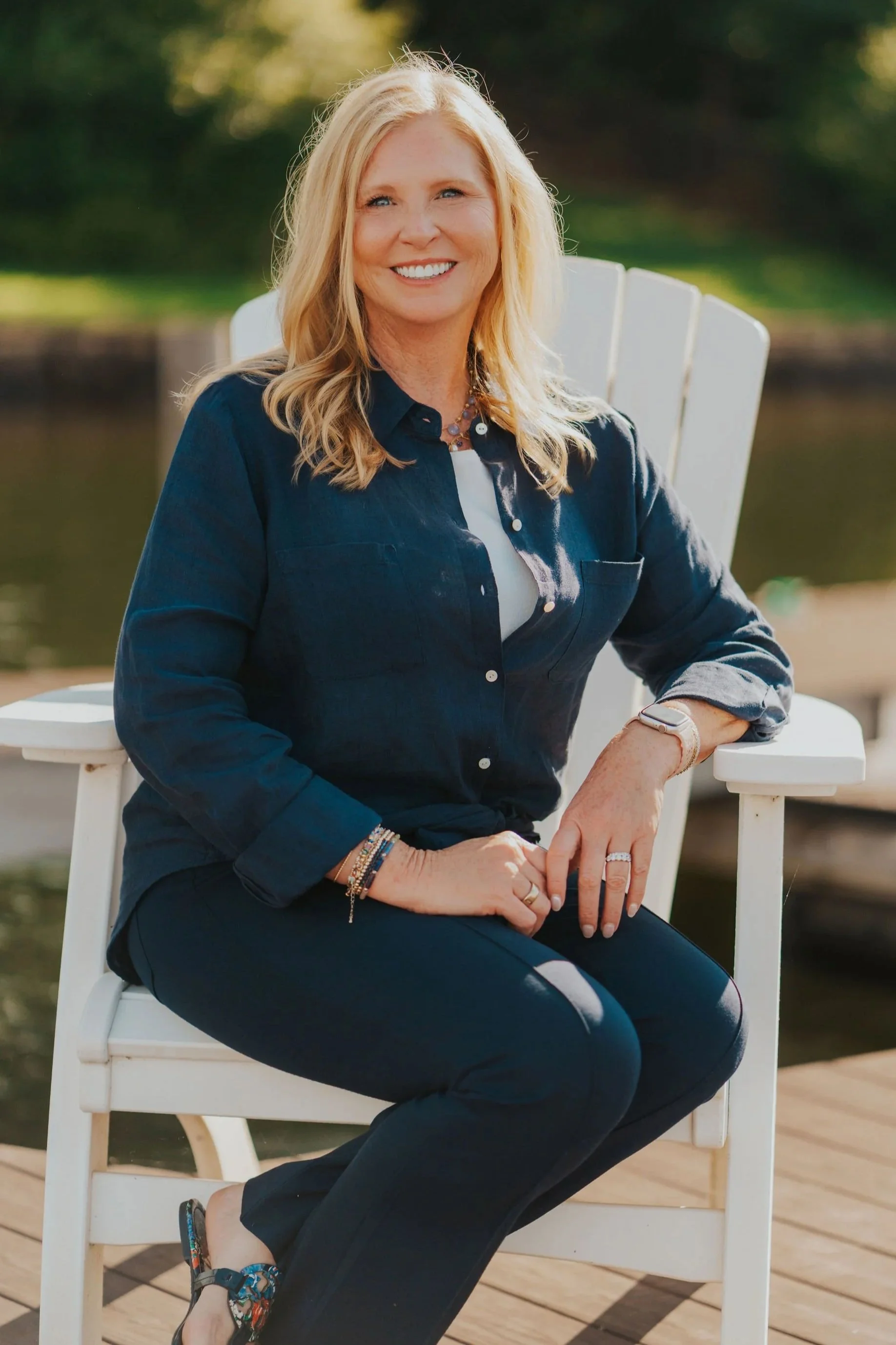 Photo of Kim Carr Sailors, owner.