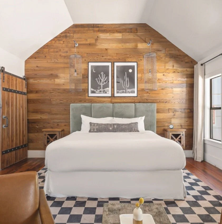 Camp Comfort creative spaces to stay in Comfort, Texas.