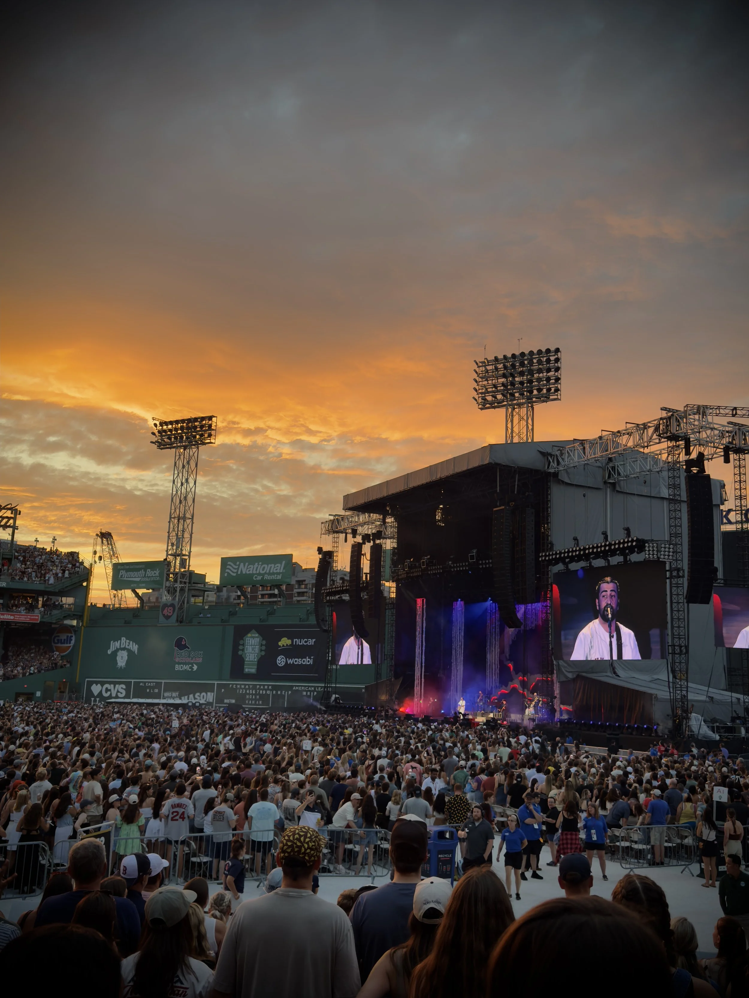 Noah Kahan - Fenway Park 
Boston, MA 2024