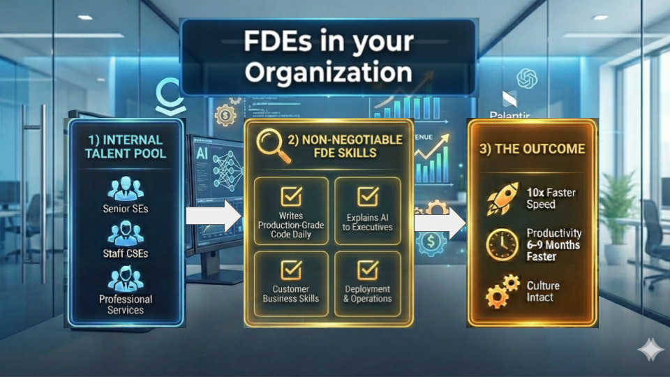 Stop Hiring FDEs. Start Promoting Them.