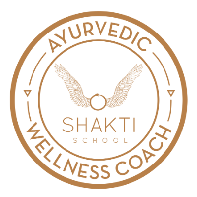 A circular badge with the text 'Certified Nutrition & Health Coach' surrounding a graphic of two crossed forks.