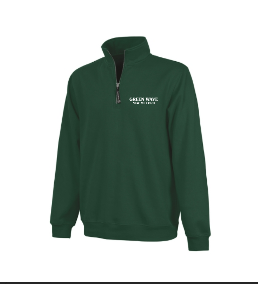 Green Wave Quarter-Zip