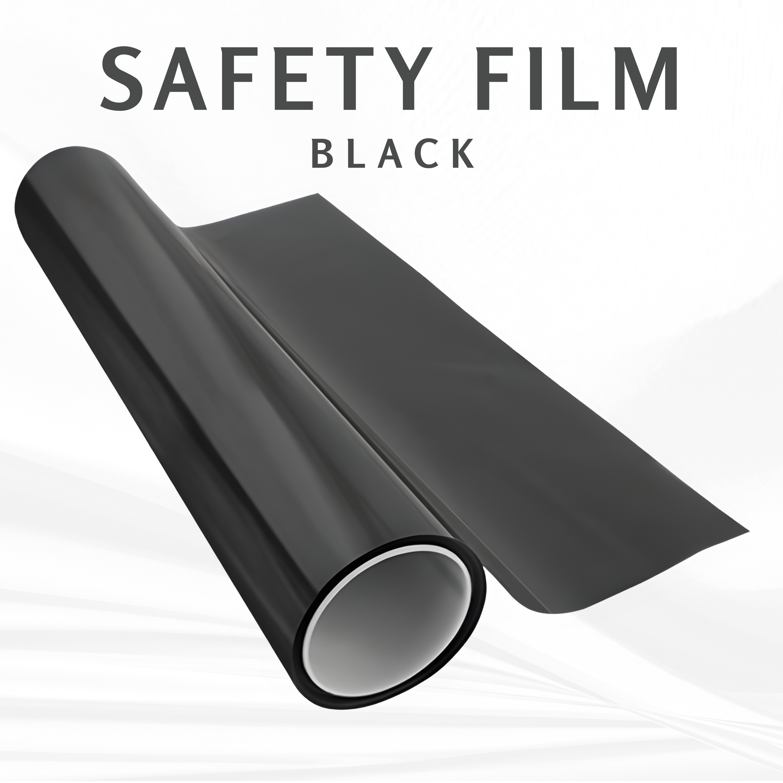 BLACK SAFETY FILM 4MIL