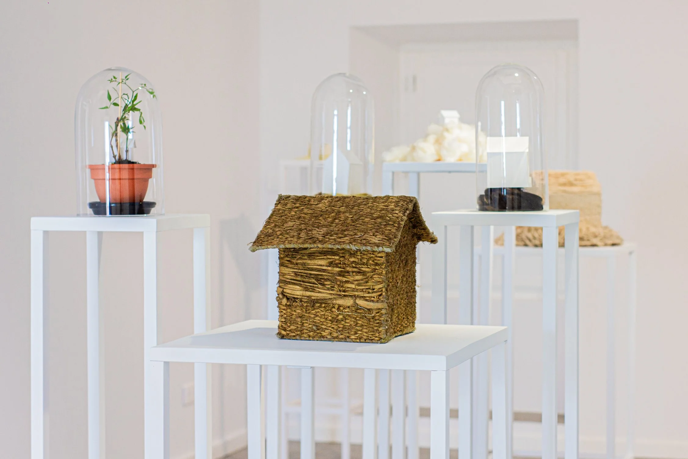 Vue d'installation - Camila Salame, "MAISONS PERDUES. Romances du Retour." (2013-2025)