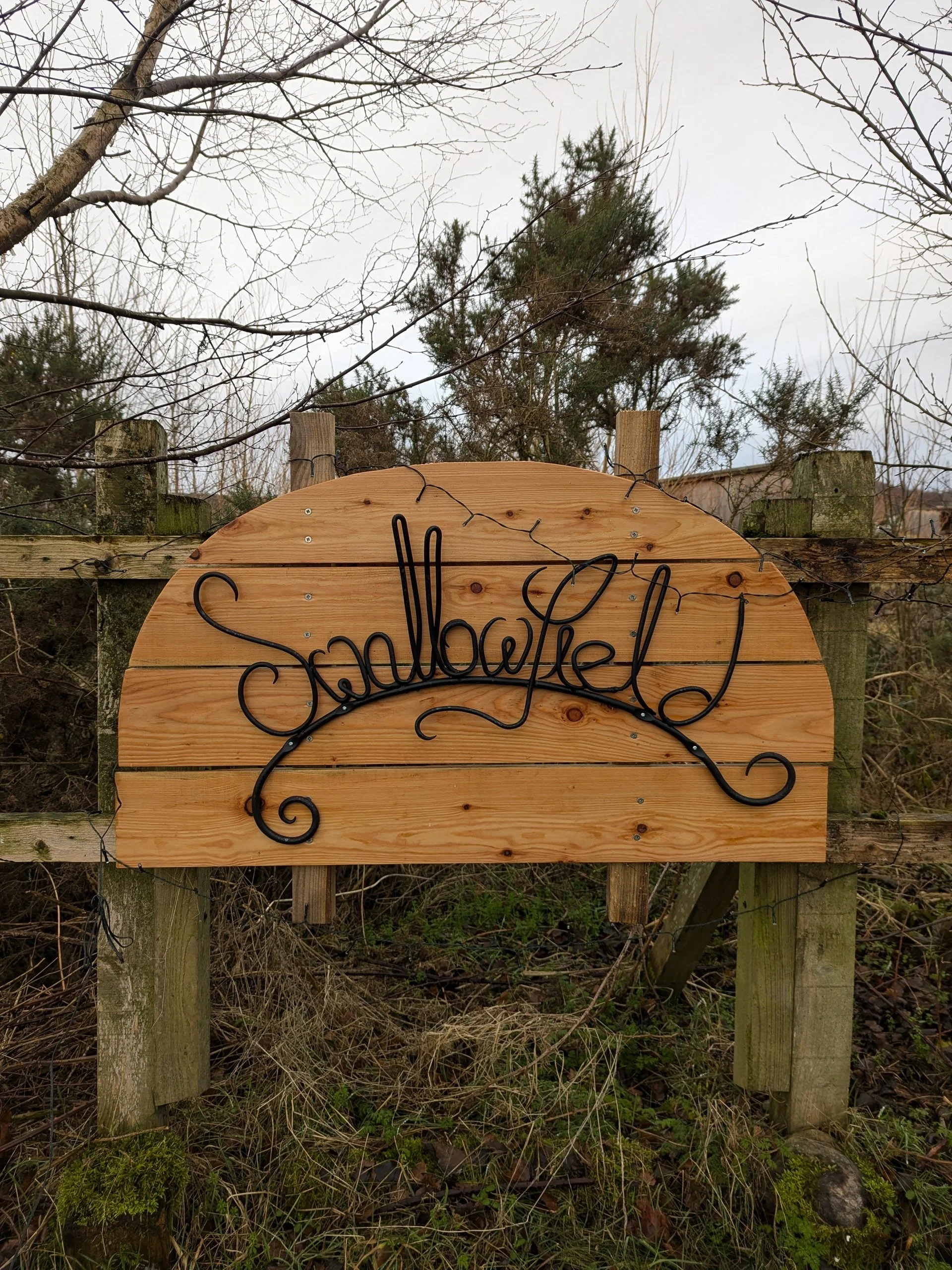 Swallowfield House Sign