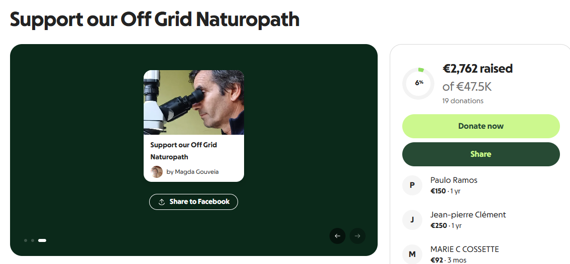 A 1ª Campanha GoFundMe