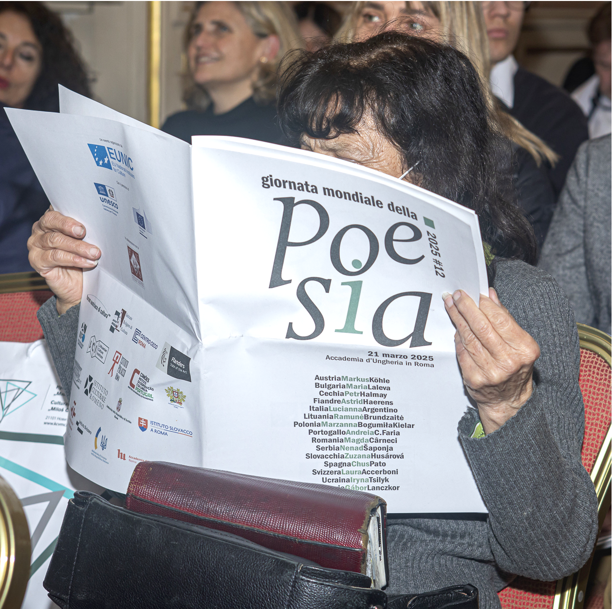      

 
   World poetry day - lately, Franco Paris translated some of my poems to Italian. I was invited to read at l'Accademia d'Ungheria Roma by Eunic Rome. 
 




















  
  



     