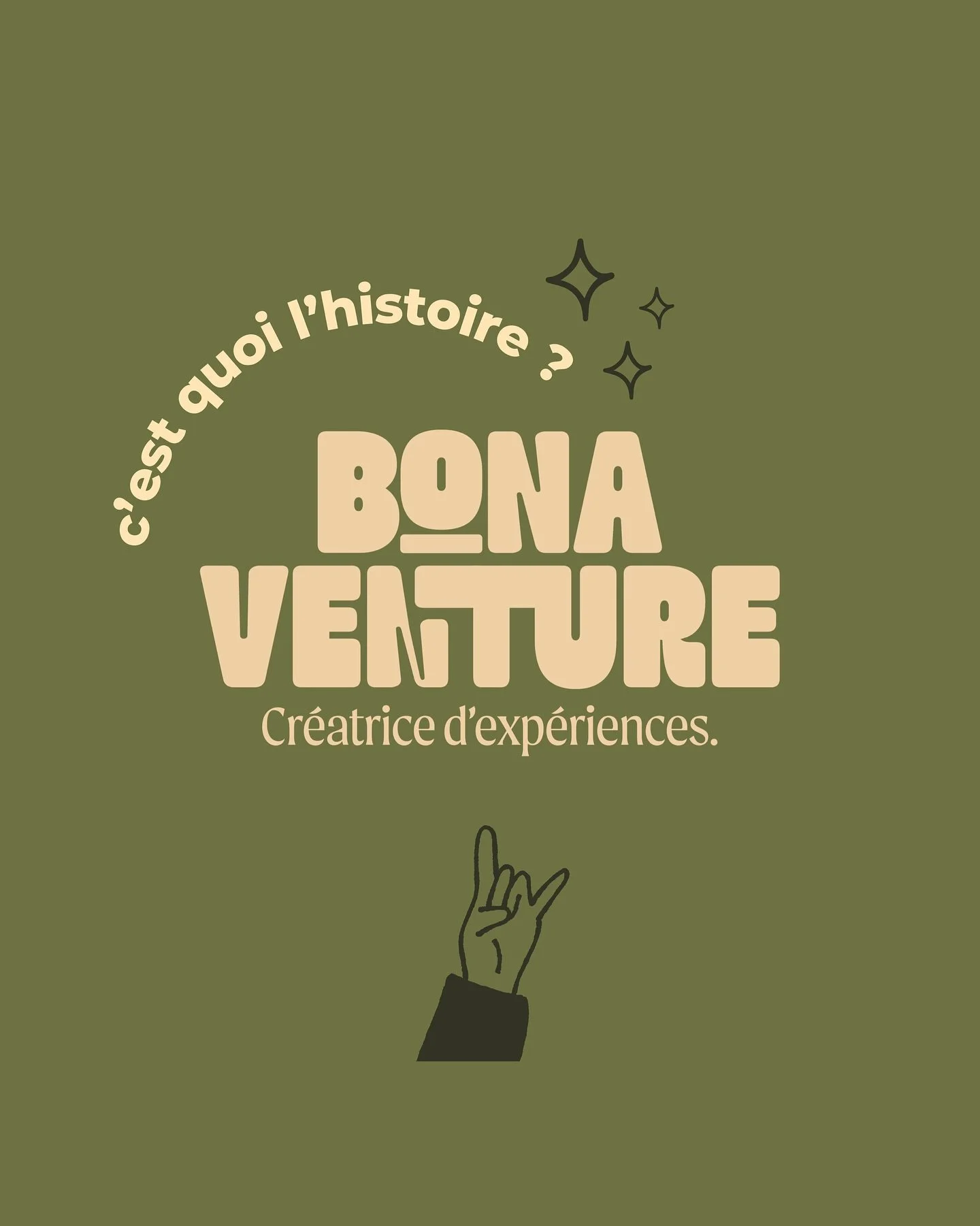 L&rsquo;histoire est toute simple. 

Un savoir faire, une envie, une vision et les bons outils.🧰 

Chez Bonaventure &Eacute;vents, nous cr&eacute;ons des exp&eacute;riences authentiques, humaines et porteuses de sens, loin des formats impersonnels.